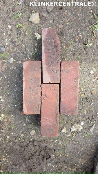 45m2 rood bruin gebakken klinkers dikformaat straatstenen 7-, Bij dit gebruikte product niet te achterhalen, Gebruikt, Verzenden