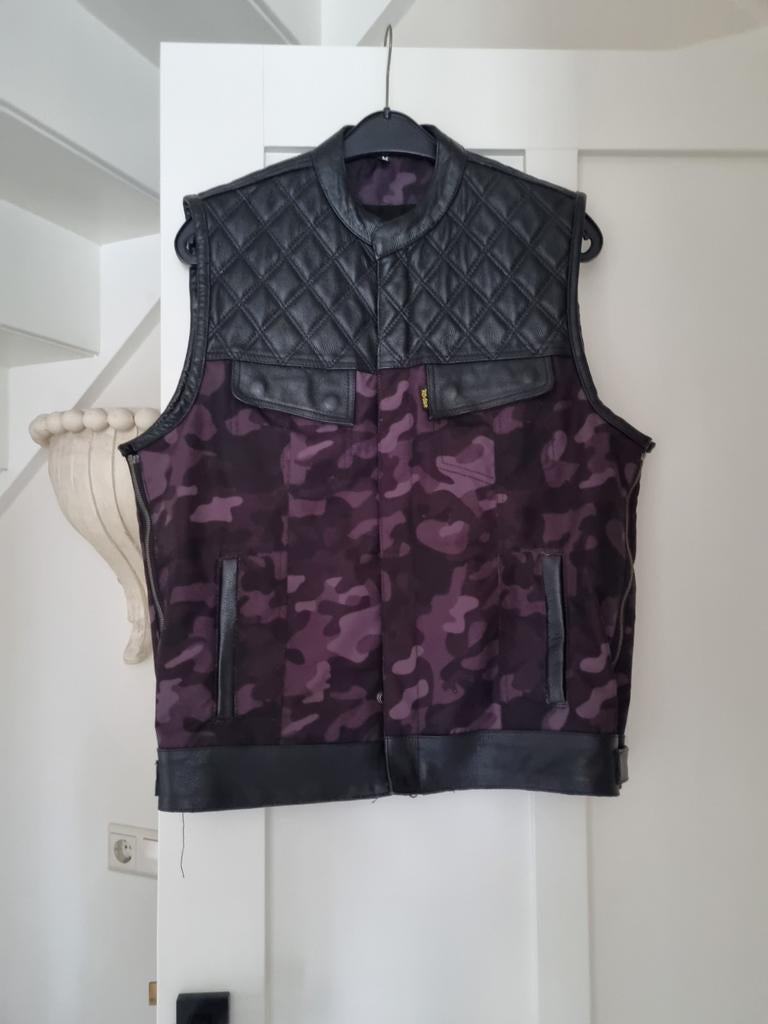 Lerenmoter vest, Motoren, Ophalen of Verzenden