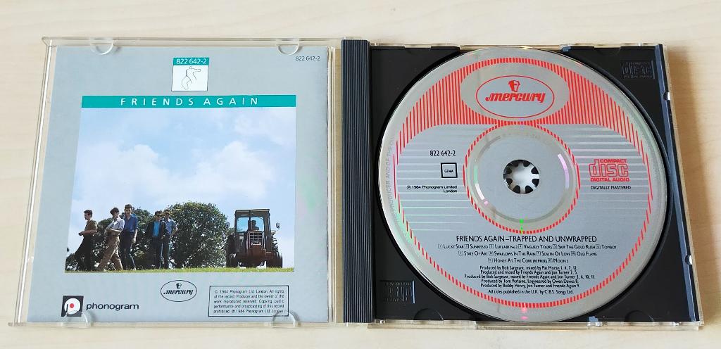 Friends Again - Trapped and Unwrapped CD 1984, Ophalen of Verzenden, Gebruikt, Poprock