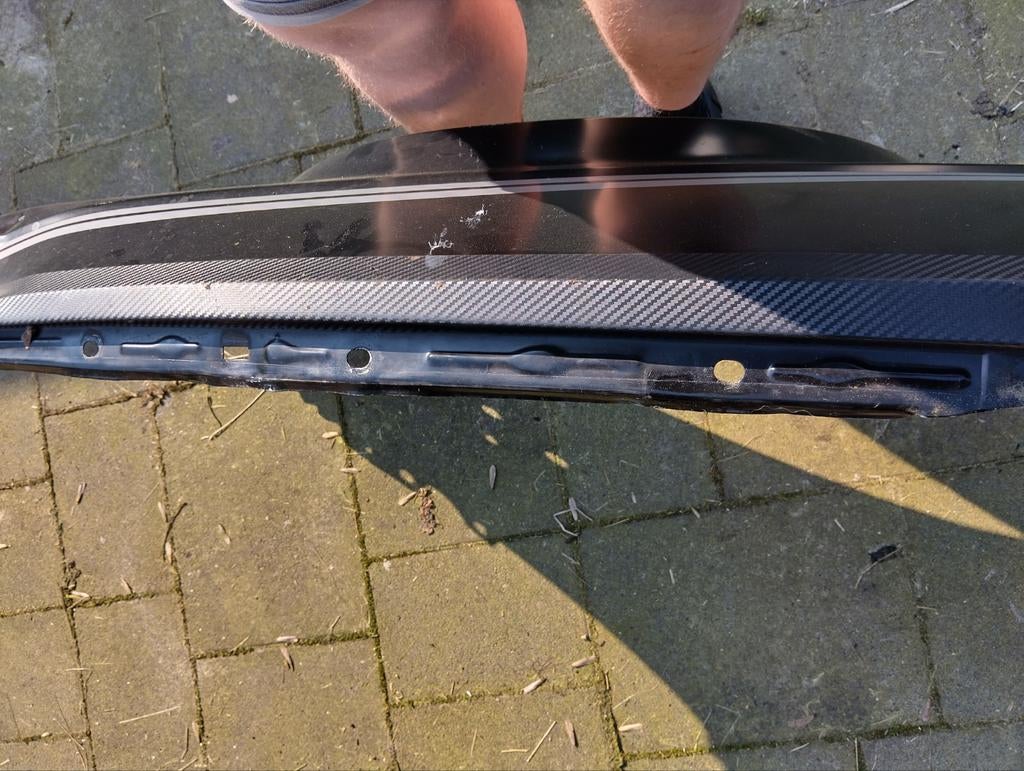 Spatborden Golf MK2 (set) - Mat Zwart - Lichte schade, Auto-onderdelen, Ophalen, Voor, Volkswagen, Spatbord