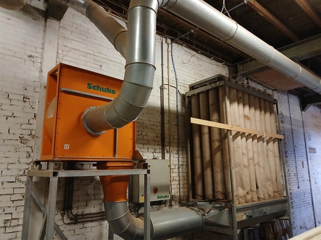 Afzuiginstallatie, Zakelijke goederen, Machines en Bouw | Industrie en Techniek, Ophalen of Verzenden