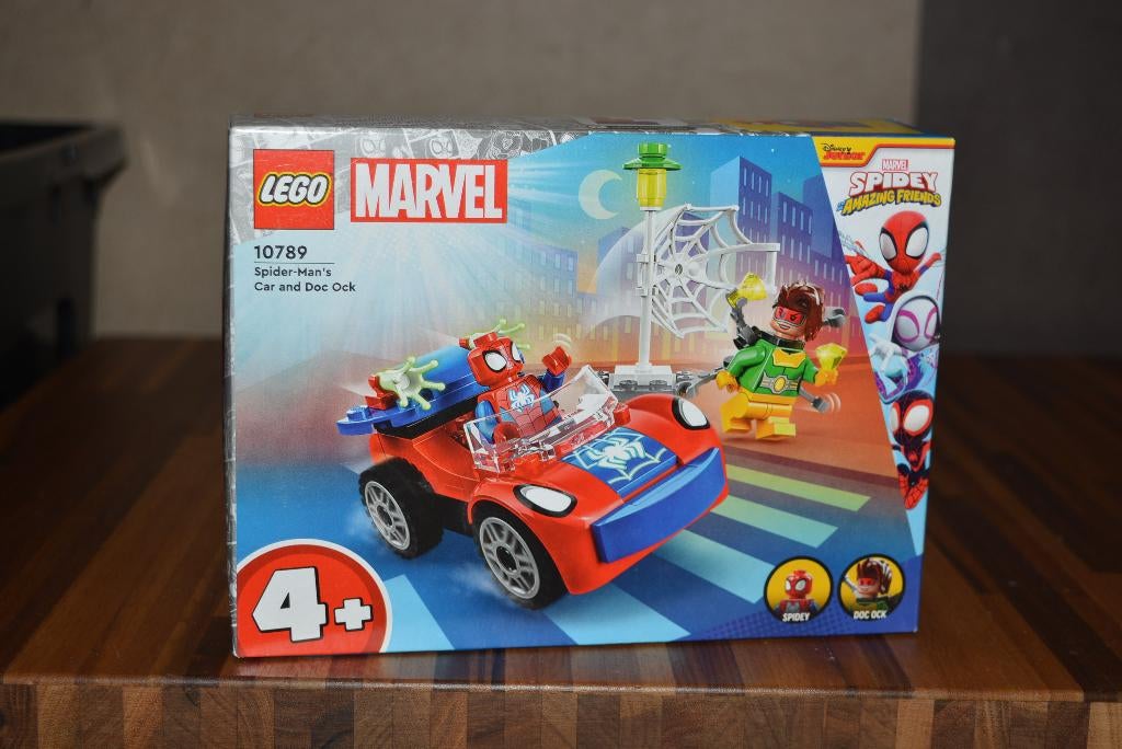 Lego 10789 I Spider-Man’s auto en Doc Ock Gloednieuw Sealed, Ophalen of Verzenden, Nieuw, Complete set, Lego