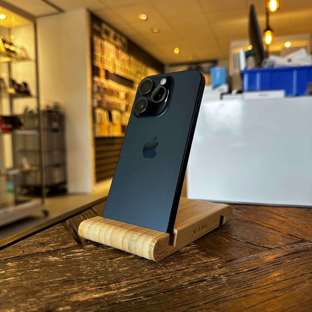 Apple iPhone 15 Pro 512GB - Als Nieuw - incl Garantie, 512 GB, Apple, Blauw, Ophalen of Verzenden