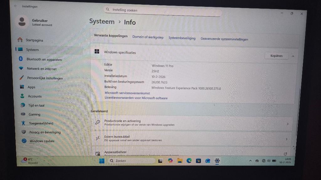 DELL Latitude 7490 16GB RAM 256GB SSD + Office 365, Computers en Software, Qwerty, 14 inch, Ophalen of Verzenden, Dell