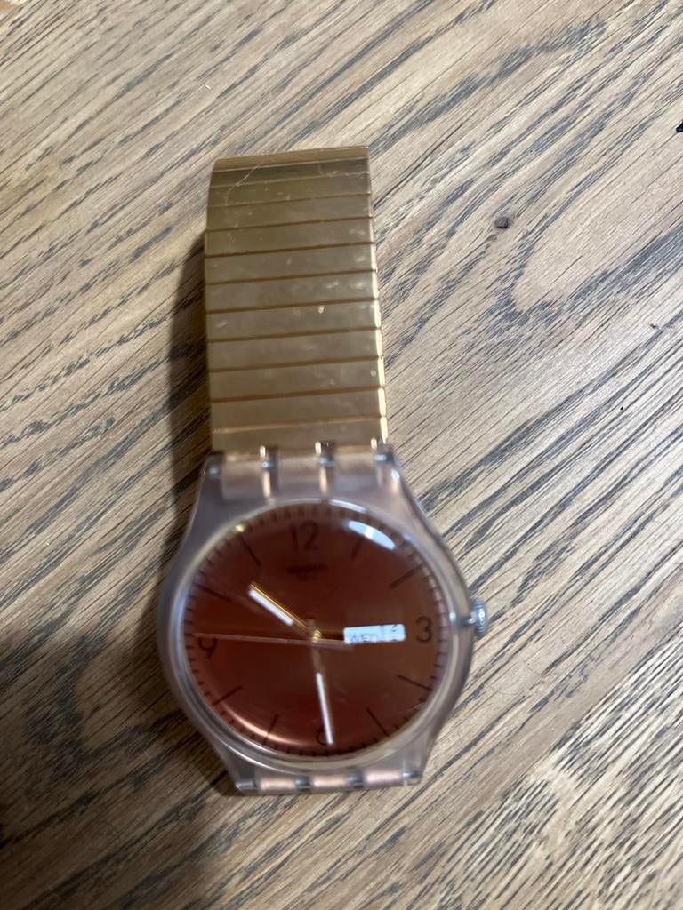 Groot Swatch Dameshorloge, Staal, Kunststof, Gebruikt, Polshorloge