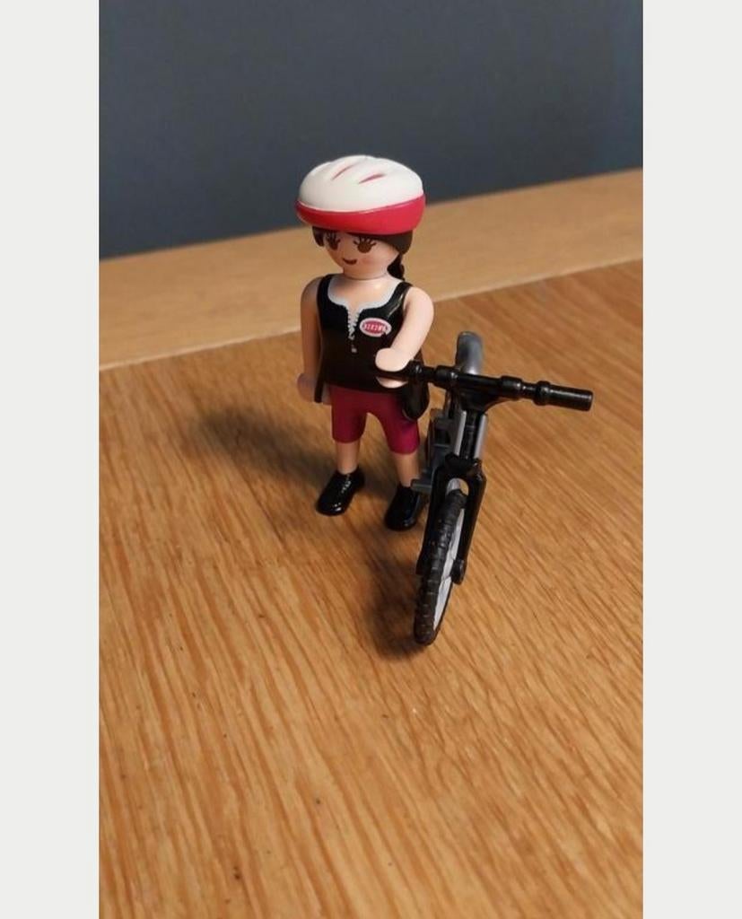 Playmobil set 4743. Vrouw op mountainbike, Ophalen of Verzenden, Zo goed als nieuw, Complete set