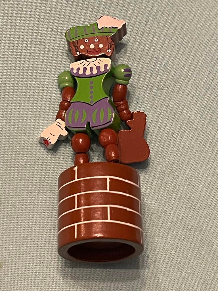 Père Fouettard (of Hanscrouf) trekpoppetje, Verzamelen, Ophalen of Verzenden