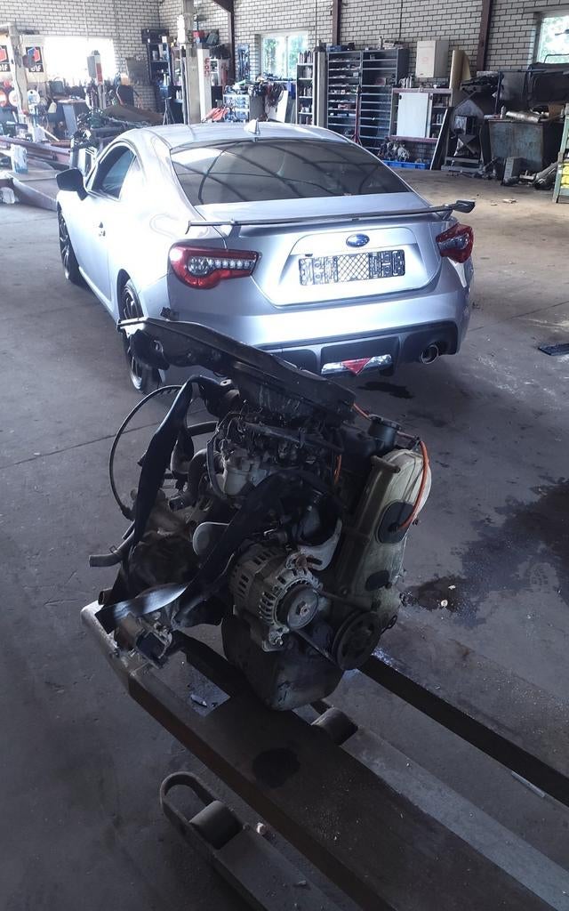 subaru mini jumbo motor en versnellingsbak 665cc  ek25, Ophalen of Verzenden, Gebruikt, Mini