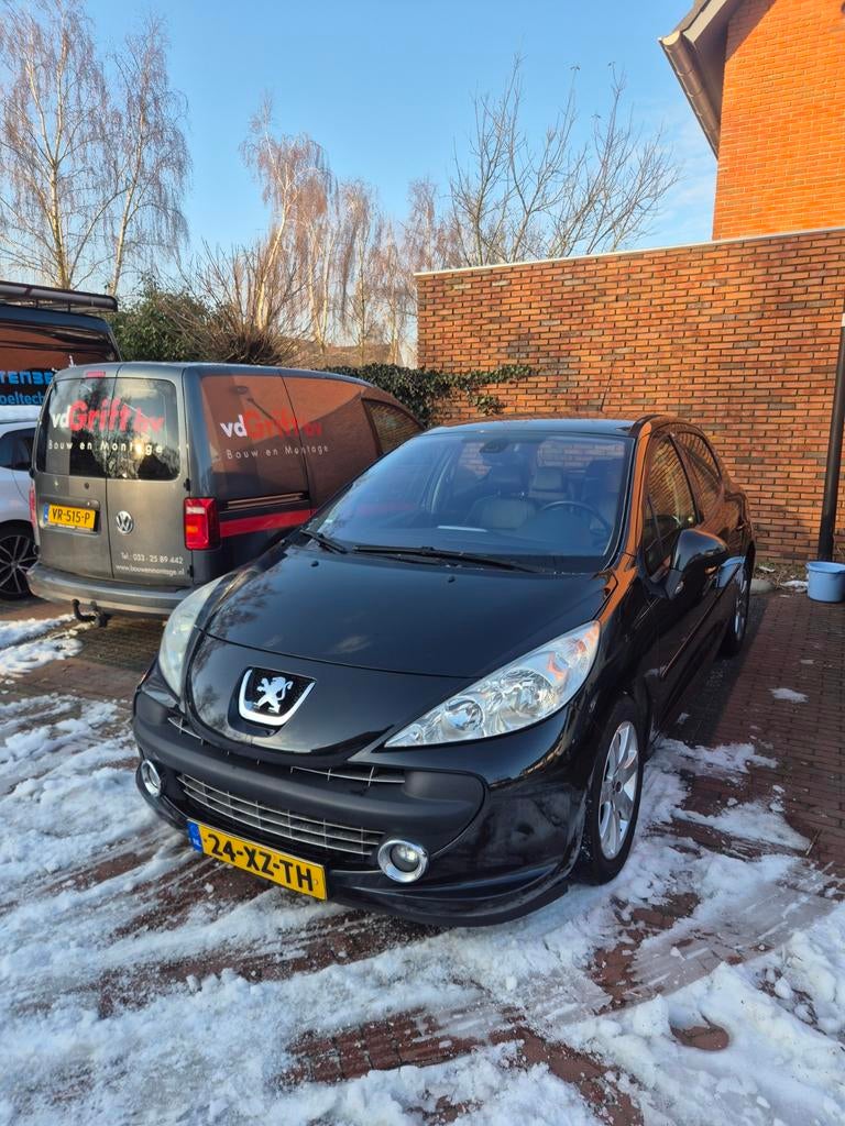 Peugeot 207 1.6 VTI 16V 5DR 2007 Zwart, Voorwielaandrijving, 4 cilinders, Zwart, 1175 kg