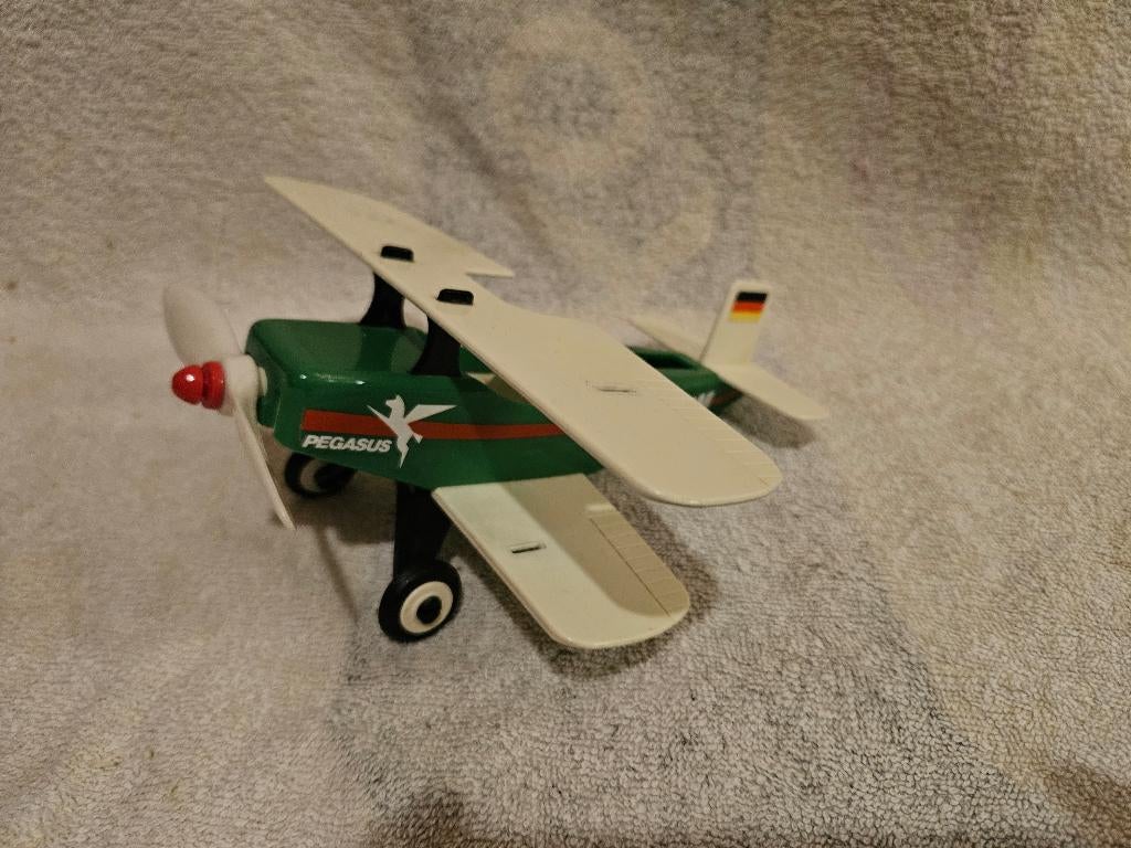 Playmobil Dubbeldekker vliegtuig, Ophalen of Verzenden, Gebruikt, Los playmobil