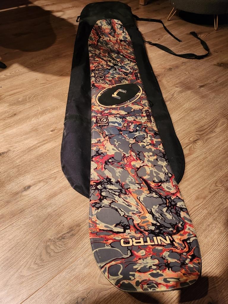 Snowboard Nitro, Sport en Fitness, Snowboarden, Ophalen, Gebruikt, Board