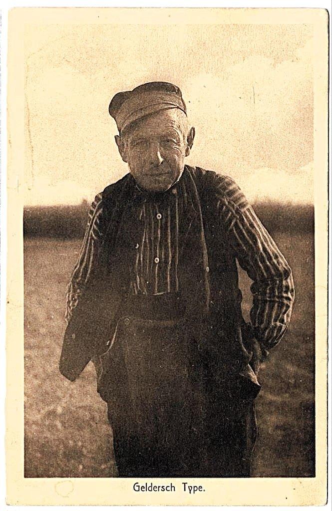 Geldersch type,, verstuurd in 1931, uitgave weenenk&snel, Verzenden, 1920 tot 1940, Gelopen, Gelderland