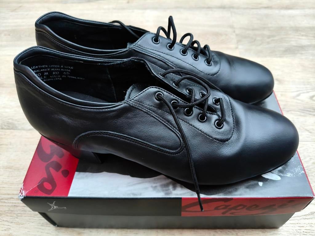 Capezio br133 Xavier leer zwart dansschoen heren dans schoen, Sport en Fitness, Dansen, Ophalen of Verzenden, Nieuw, Schoenen
