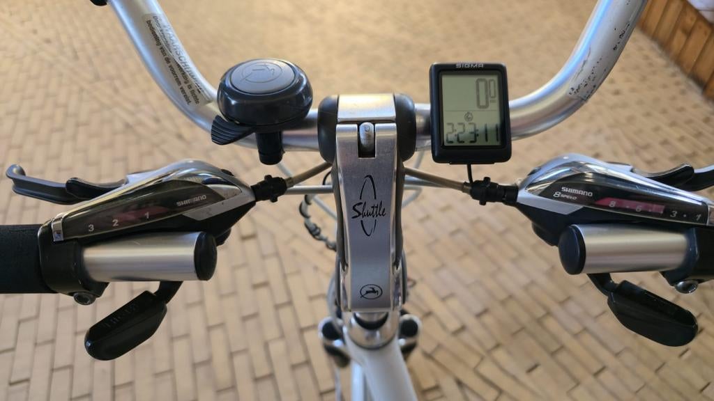 Gazelle damesfiets., Fietsen en Brommers, Fietsen | Dames | Damesfietsen, Ophalen, Versnellingen, Gazelle, 53 tot 56 cm