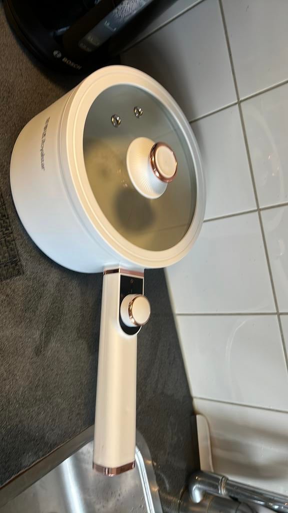 Elektronische snel kookpan, Ophalen, Zo goed als nieuw, Metaal of Aluminium