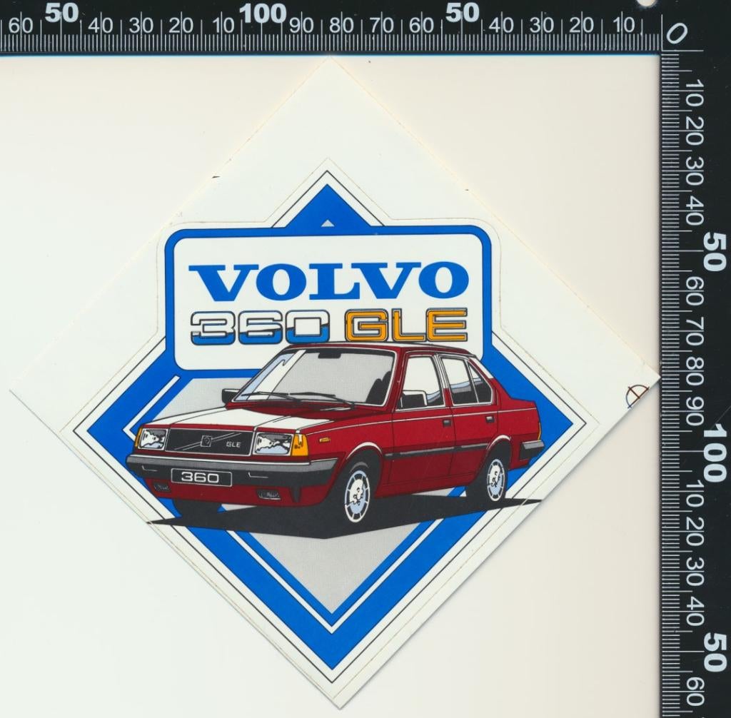 Sticker: Volvo - 360 GLE (1), Ophalen of Verzenden, Zo goed als nieuw, Bedrijf of Vereniging