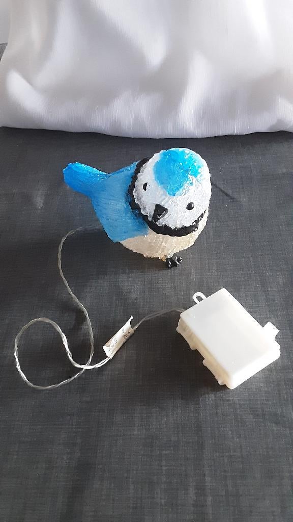 Vogel lampje, Huis en Inrichting, Lampen | Tafellampen, Ophalen of Verzenden, Zo goed als nieuw, Kunststof, Minder dan 50 cm