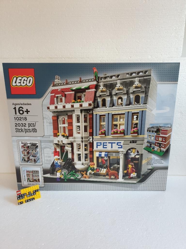 Lego 10218 Pet Shop - Modular Building - NIEUW, Kinderen en Baby's, Speelgoed | Duplo en Lego, Ophalen, Nieuw, Complete set, Lego