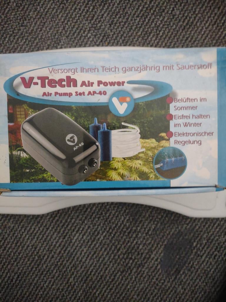 V-Tech Air Power Vijverpomp AP-40, Ophalen of Verzenden, Nieuw, Vijverpomp