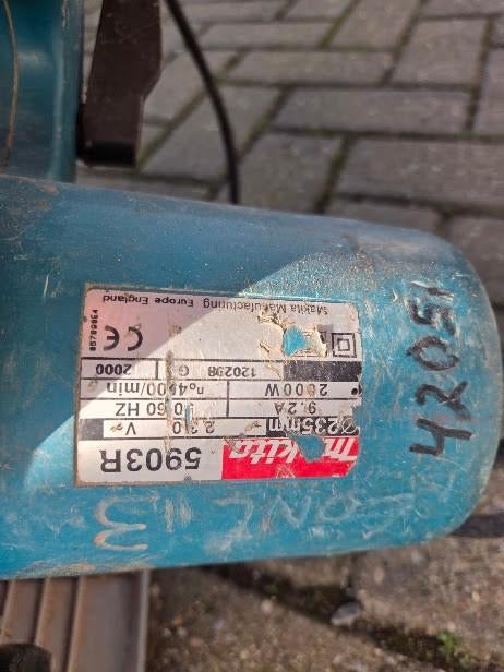 Makita 5903R, Gebruikt, Cirkelzaag, Ophalen of Verzenden, Makita