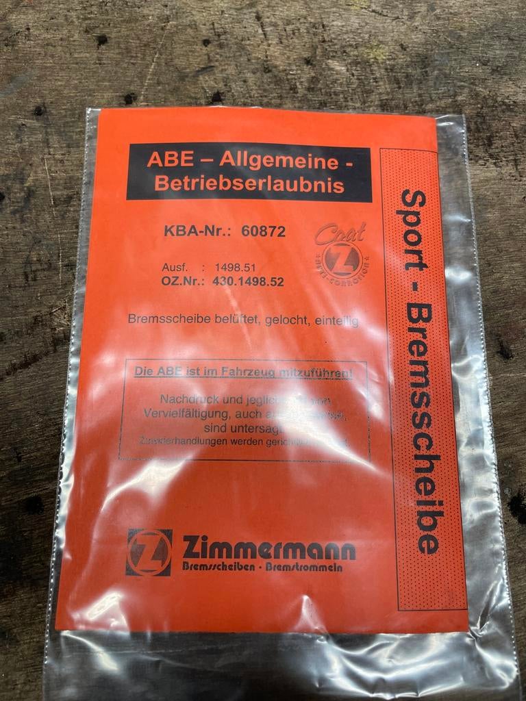 Remschijven 288x25 opel vectra c gts/signum, Ophalen of Verzenden