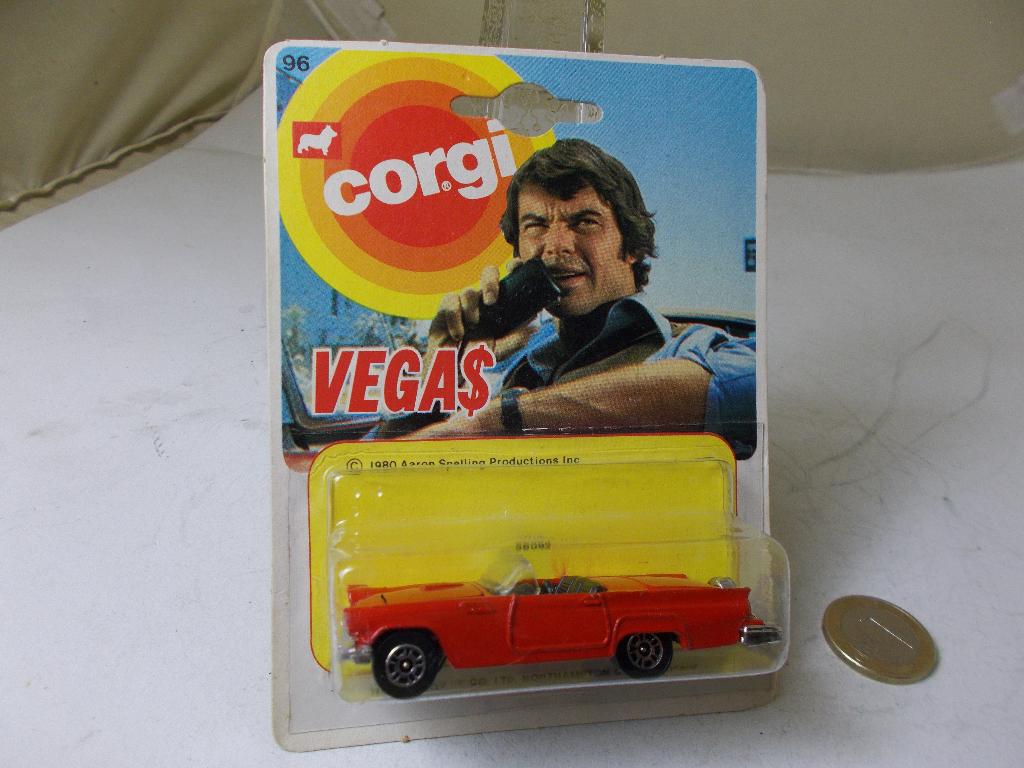 1980 Corgi Juniors 96 LAS VEGA$ FORD THUNDERBIRD Nieuwstaat!, Ophalen of Verzenden, Nieuw, Auto, Corgi