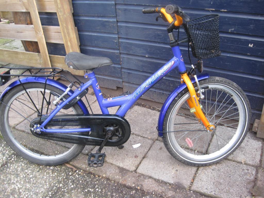 meisje fiets meisjesfiets  20 inch, Ophalen, Zo goed als nieuw, 20 inch, Alpina
