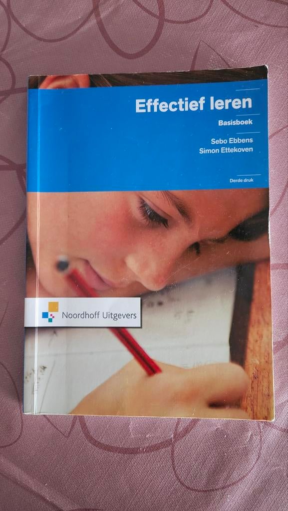 Effectief leren - Basishandleiding, Boeken, Ophalen of Verzenden, Gelezen, Niet van toepassing, Sebo Ebbens, Simon Ettekoven