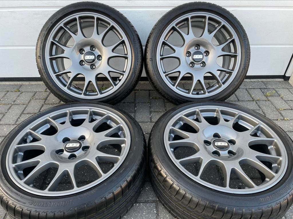 18 Inch Originele BBS Velgen 225/40/18 5x112 NIEUWSTAAT !!!, 18 inch, Banden en Velgen, Ophalen of Verzenden, Zomerbanden