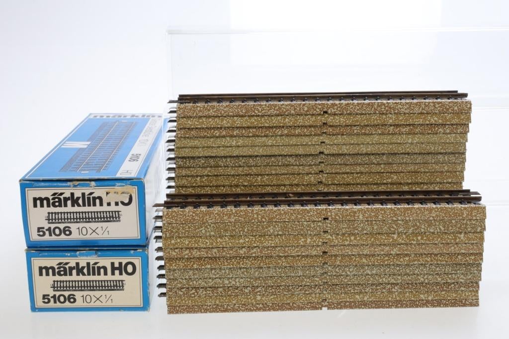 marklin  M  rail  recht  5106  o v p, Wisselstroom, Rails, Ophalen of Verzenden, Zo goed als nieuw