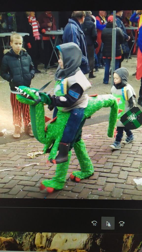 Ridder met drakenpak carnaval, Ophalen of Verzenden, Jongen of Meisje