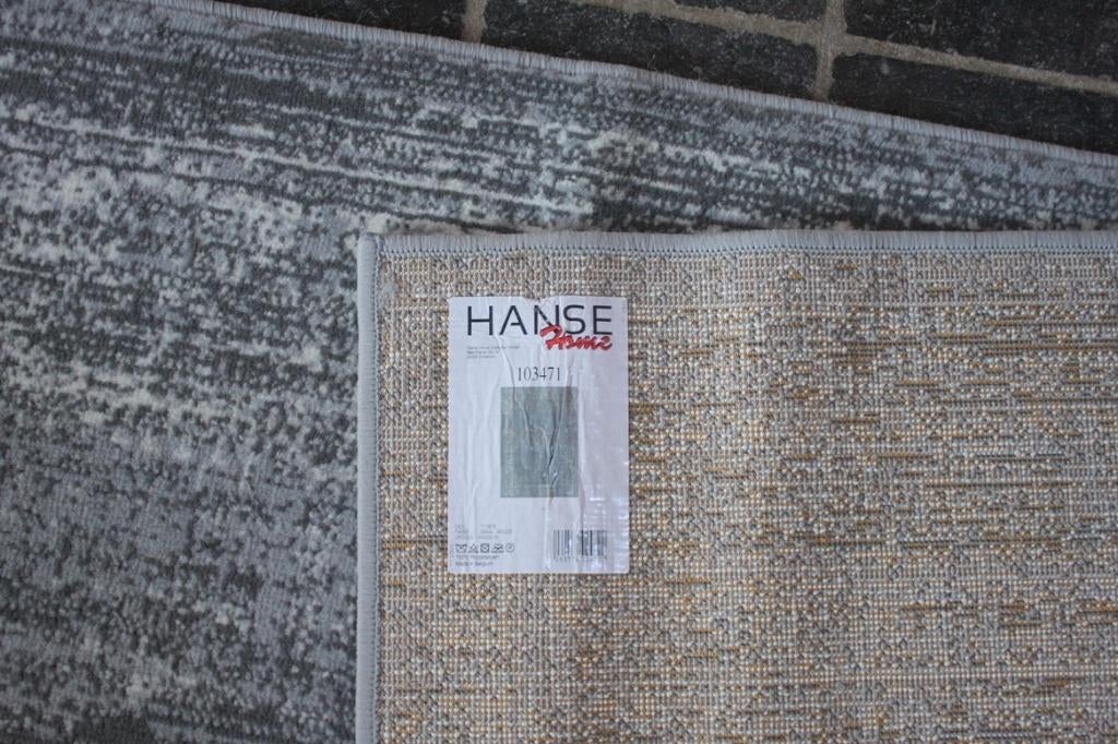 Leuk grijs gemeleerd vloerkleed Hanse Home 160 x 230 cm., Huis en Inrichting, Stoffering | Tapijten en Kleden, 150 tot 200 cm