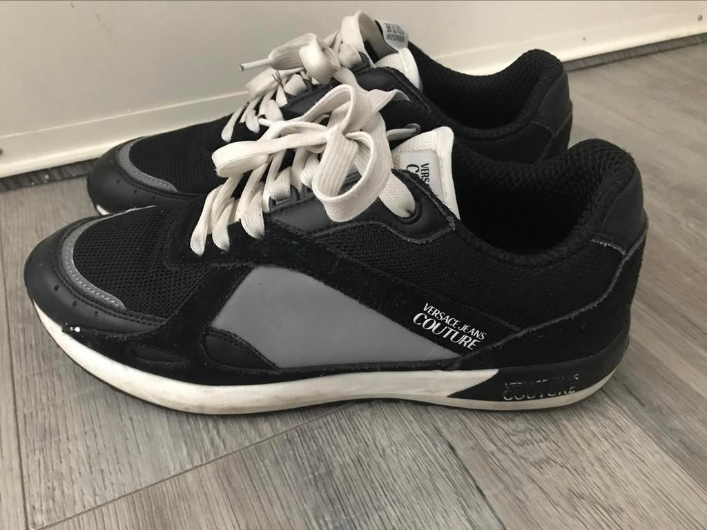 Versace heren schoon maat 41 nette staat, Kleding | Heren, Schoenen, Ophalen of Verzenden, Zo goed als nieuw, Zwart