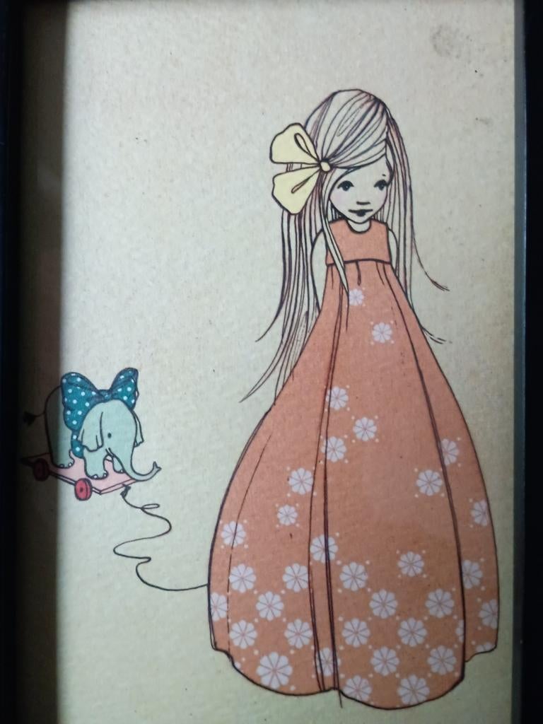 Wentelbare Prenten Presentatie Mat Zwart (wisselende prent), Ophalen of Verzenden