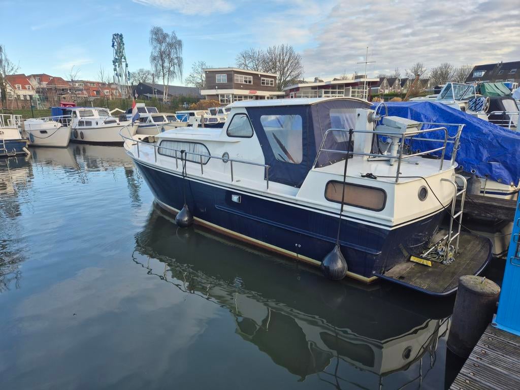 Curtevenne 830 ak met boegschroef, Watersport en Boten, Gebruikt, Staal, 50 pk of meer, Diesel