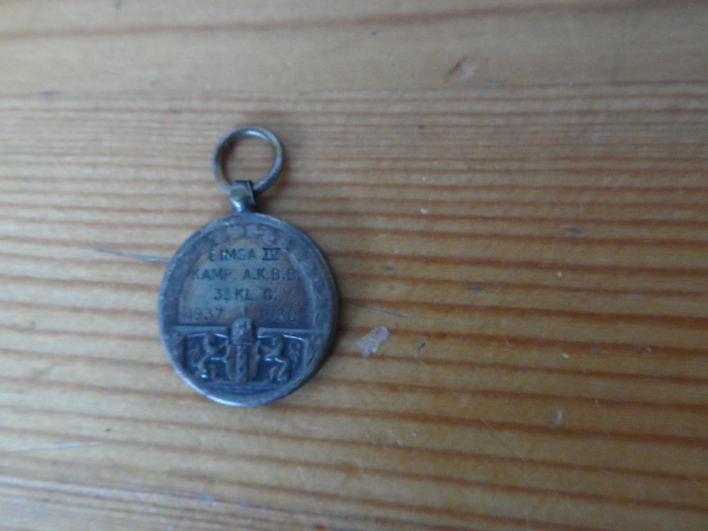 Medaille - bimsa iv kamp a.k.b.b. 1937 / 1938, Ophalen of Verzenden, Overige materialen