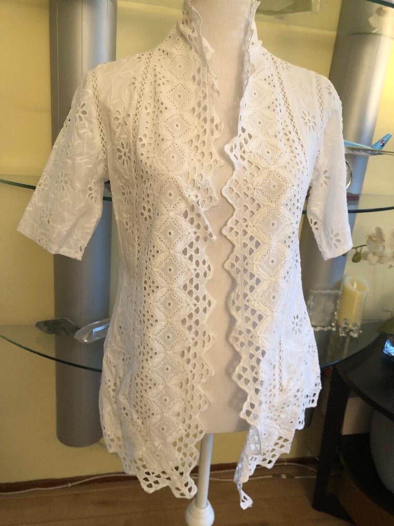 Blouse Lauren by Ralph Lauren, Verzenden, Zo goed als nieuw, Maat 36 (S), Wit