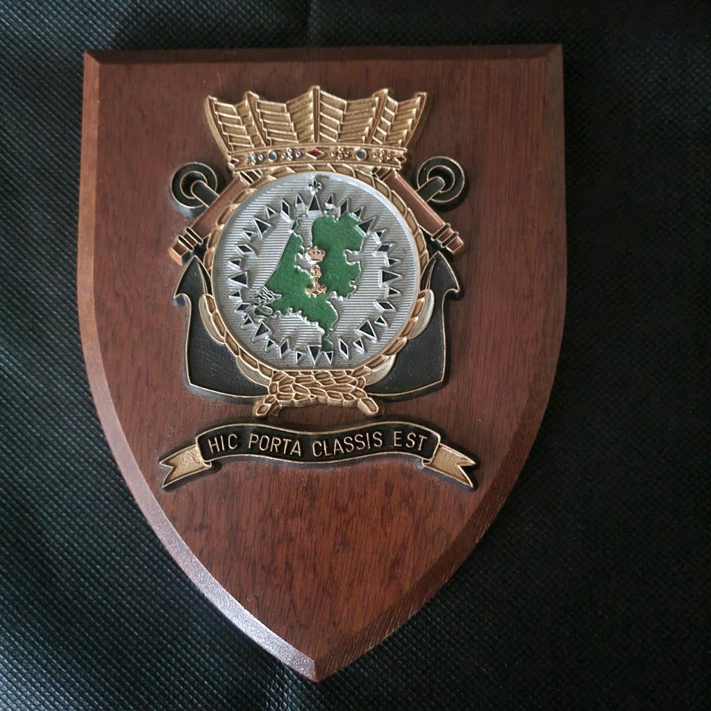 Wapenschildje MOC, Verzamelen, Verzenden, Marine, Nederland, Embleem of Badge