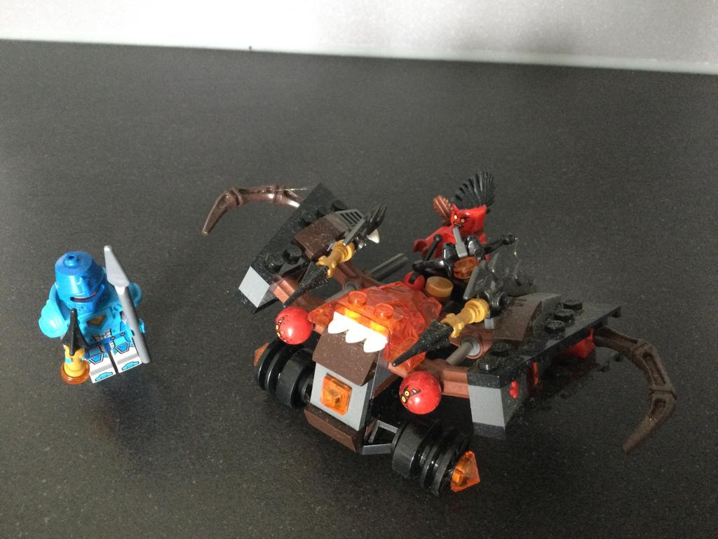 Lego nexo knights 70318, Ophalen of Verzenden, Zo goed als nieuw, Complete set, Lego