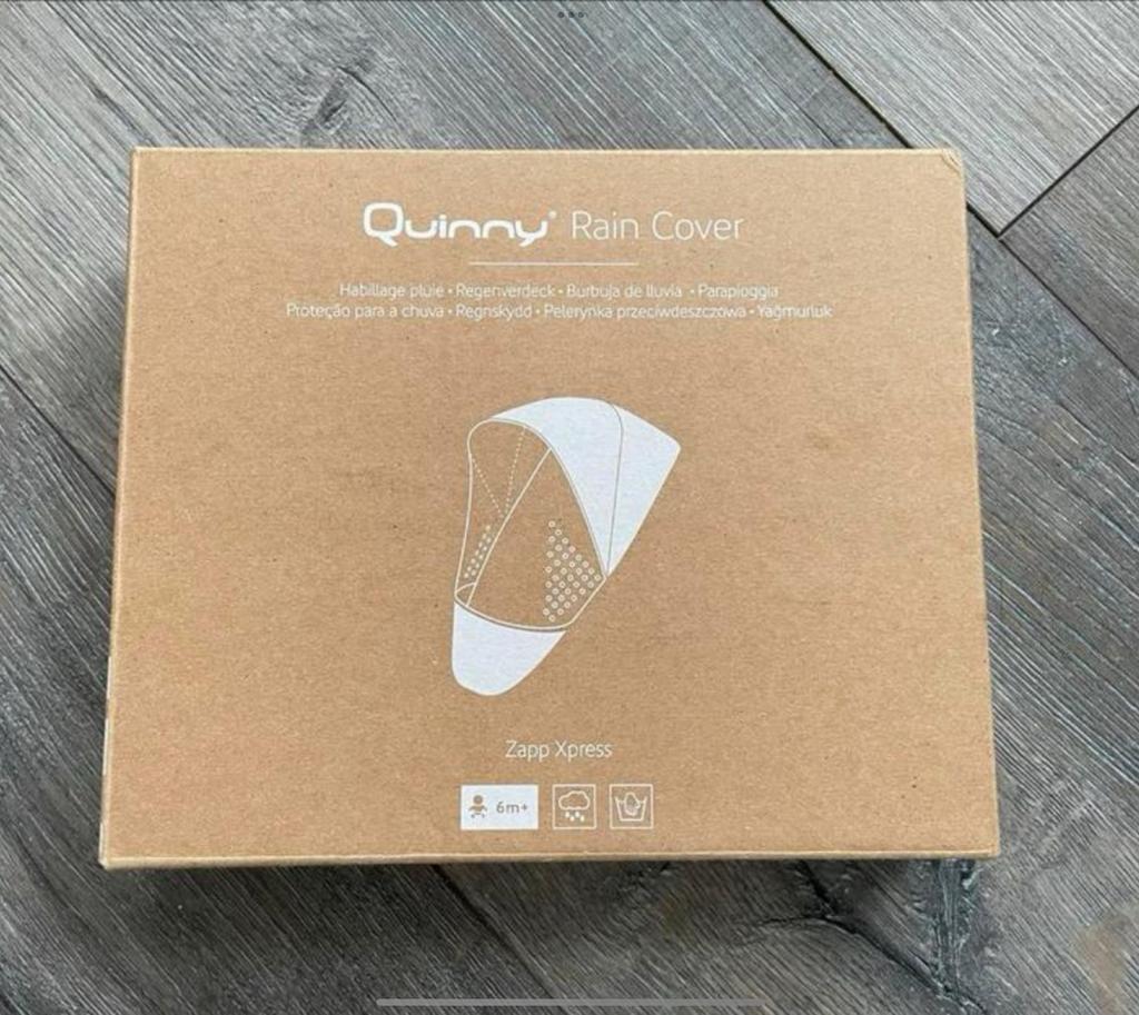 Nieuwe regenhoes van Quinny voor de Zapp Xpress, Ophalen of Verzenden, Nieuw, Quinny, Regenhoes