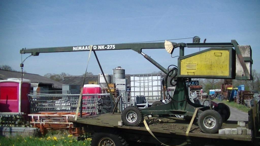 💥    Lijmkraan / metsel-kraan / elementen-steller 💥, Doe-het-zelf en Verbouw, Ophalen, Gebruikt