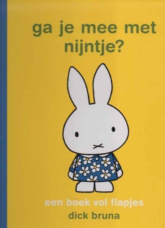 Dick Bruna- Ga je mee met Nijntje ? HC flapjesboek, Verzenden, Gelezen, Fictie algemeen