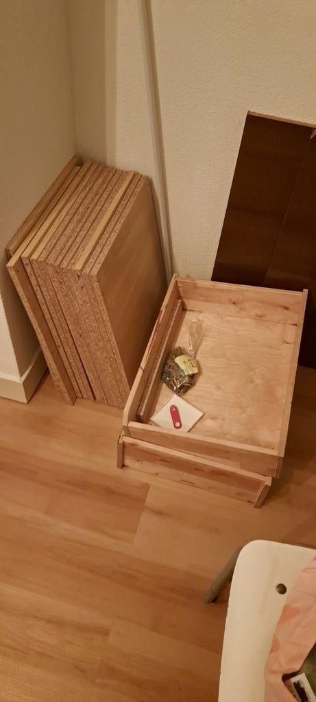 2x IKEA Pax Kasten 238x50cm met inrichting, Ophalen, Gebruikt, 50 tot 75 cm, 200 cm of meer