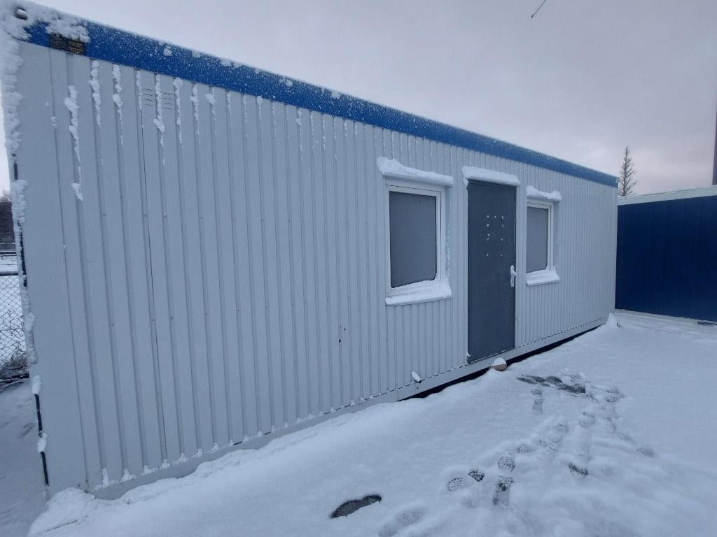 Sanitair unit - ca. 8x3x2,8m - klaar voor een tweede leven!, Zakelijke goederen, Machines en Bouw | Keten en Containers, Ophalen of Verzenden