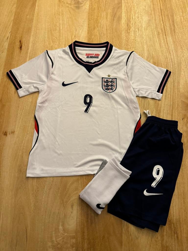 Engeland tenue WK 2026 Kane #9 󠁧󠁢󠁥󠁮󠁧󠁿, Sport en Fitness, Voetbal, Maat XS of kleiner, Verzenden, Zo goed als nieuw, Shirt