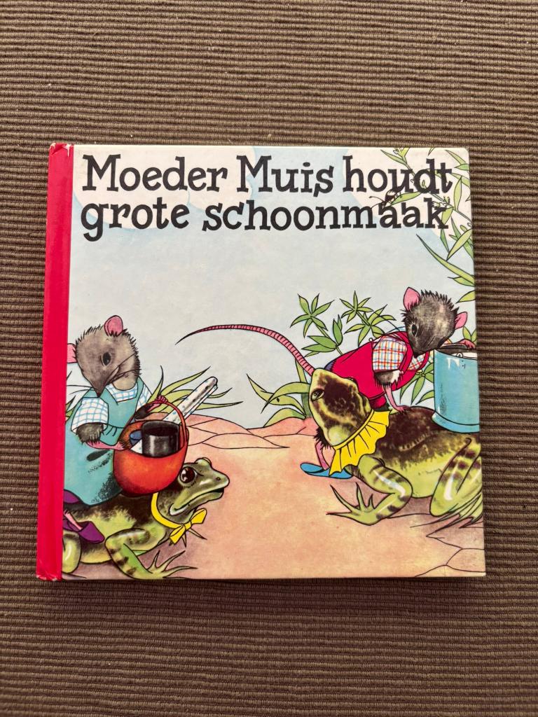 Moeder muis houdt grote schoonmaak nans van leeuwen boekje!, Boeken, Kinderboeken | Kleuters, Gelezen, Fictie algemeen, Jongen of Meisje