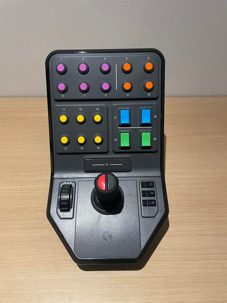Logitech Heavy Equipment Side Panel Controller, Ophalen, Gebruikt