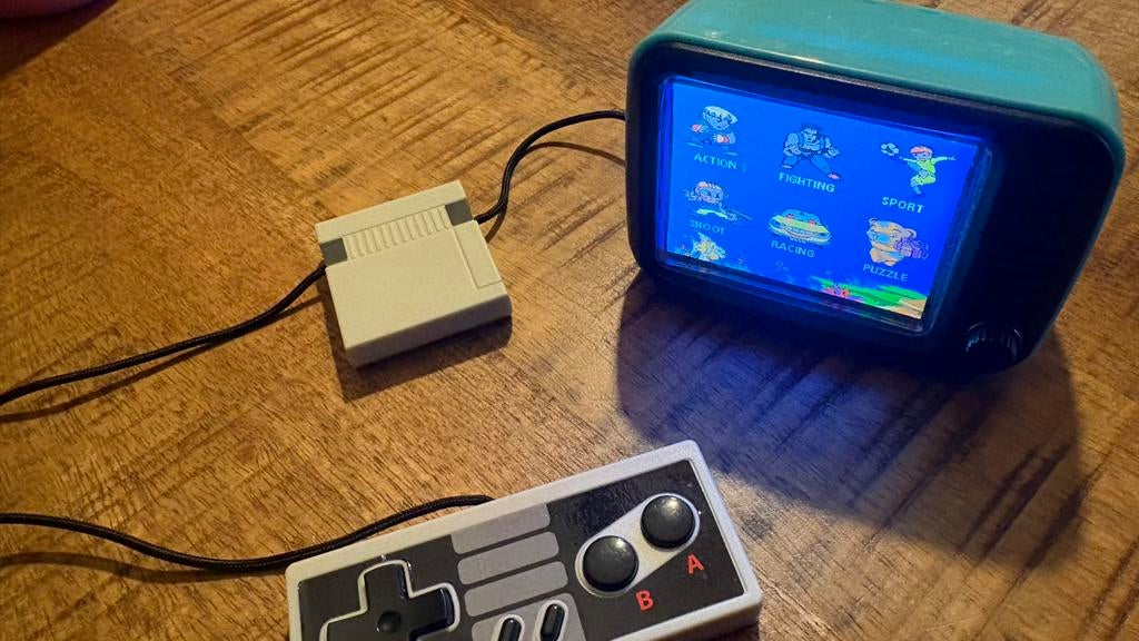 Spelcomputer met tv, Ophalen of Verzenden, Zo goed als nieuw