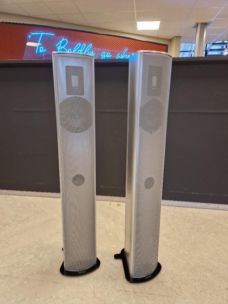 ✅ Piega P4L vloerstaanders alu + metalen front (set), Overige merken, Gebruikt, Ophalen of Verzenden, 120 watt of meer