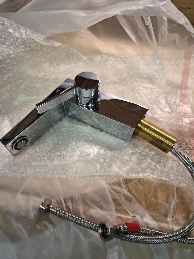 Hansa Hansaloft Kraan, Doe-het-zelf en Verbouw, Sanitair, Zo goed als nieuw, Kraan, Chroom, Ophalen of Verzenden